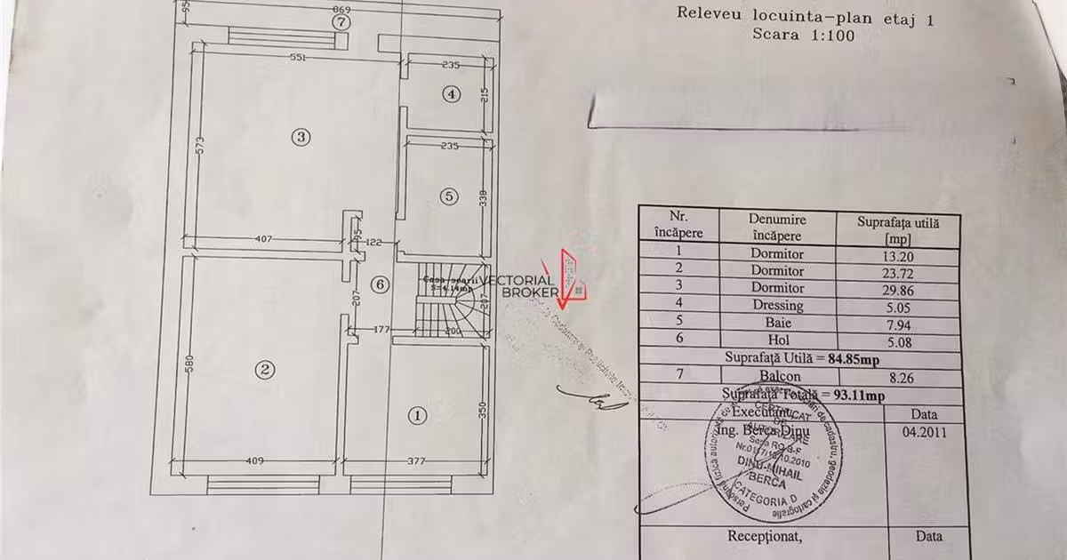 Duplex de vânzare cu 5 camere în Pantelimon
