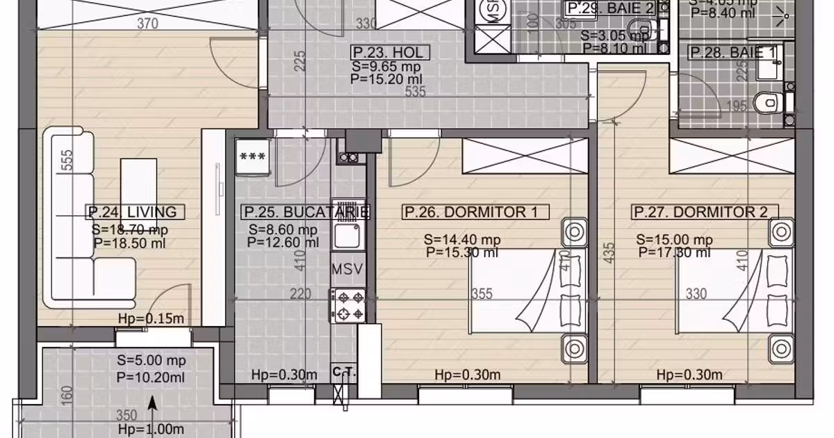 Apartament de vânzare cu 3 camere în zona Berceni, Sector 4