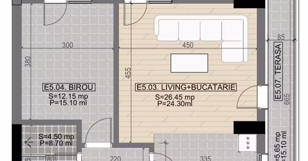 Apartament de vânzare cu 2 camere în zona Berceni, Sector 4