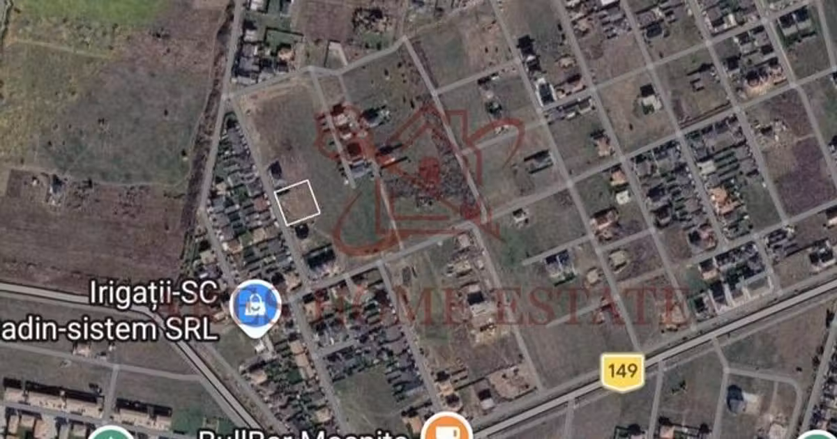 Teren Construcții intravilan de vânzare de 611 mp, în Moșnița Nouă