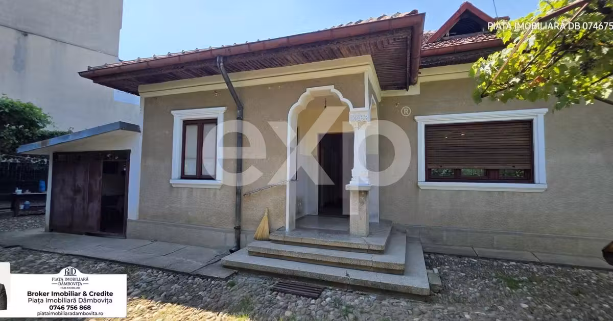 Casă individuală de vânzare cu 3 camere, mobilată în zona Central, Târgoviște