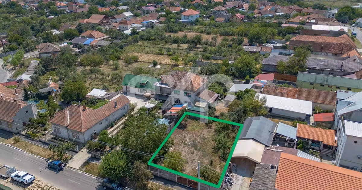 Teren Construcții intravilan de vânzare de 403 mp, în Buziaș