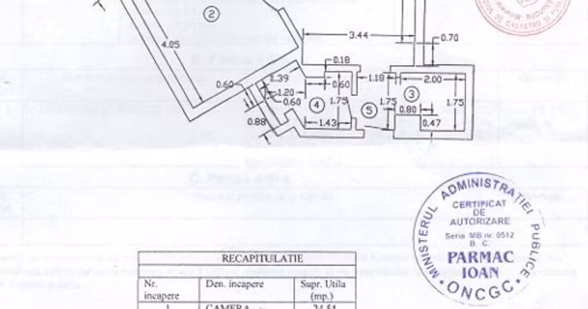 Apartament de vânzare cu 2 camere, mobilat în zona Universitate, Ultracentral