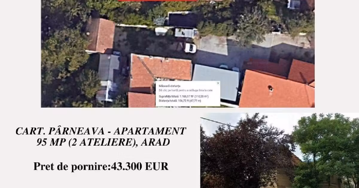 Apartament de vânzare cu 3 camere în zona Pârneava, Arad