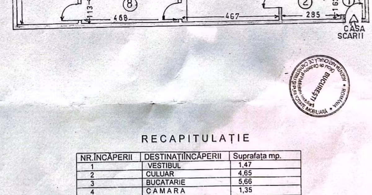 Apartament de vânzare cu 3 camere, mobilat în zona Păcii, Sector 6
