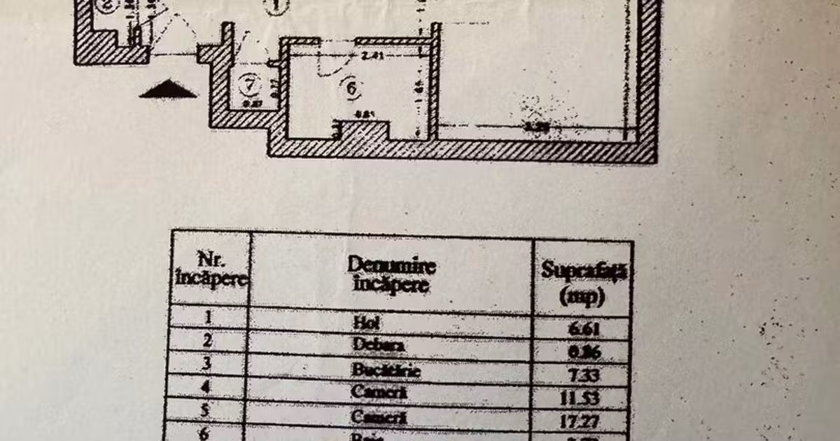 Apartament de vânzare cu 2 camere, mobilat în zona Păcii, Sector 6