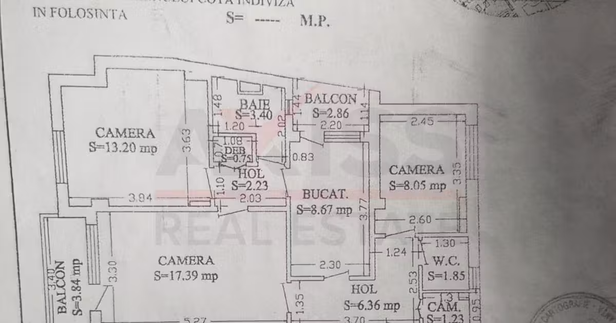 Apartament de vânzare cu 3 camere, mobilat în zona Central, Constanța