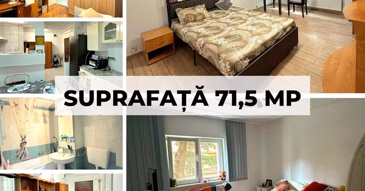 Apartament de vânzare cu 3 camere, mobilat în zona Lipovei, Timișoara