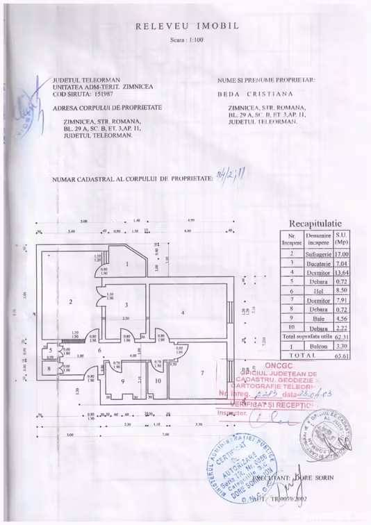 Apartament Zimnicea
