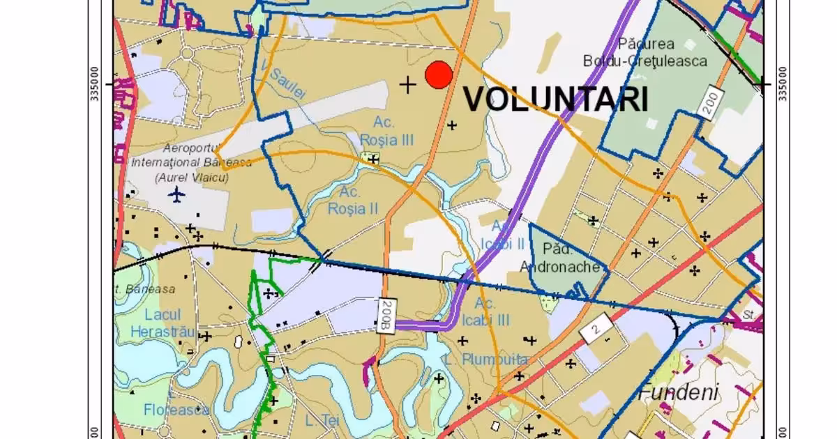 Teren · 2410 m², Voluntari, Voluntari