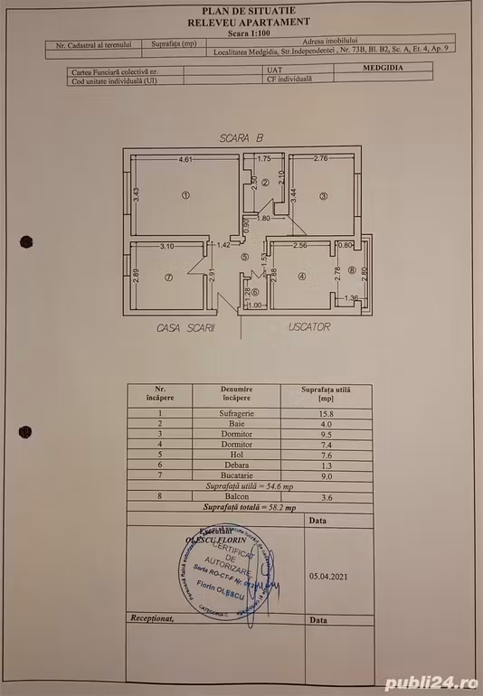 Apartament Medgidia