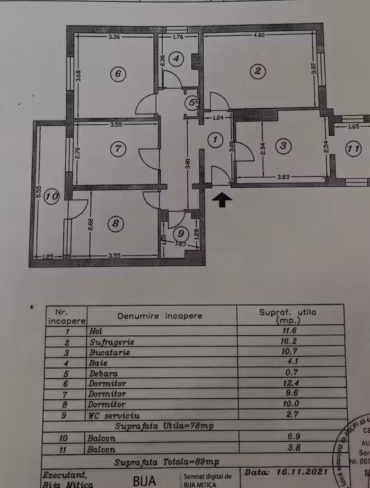 Apartament Central