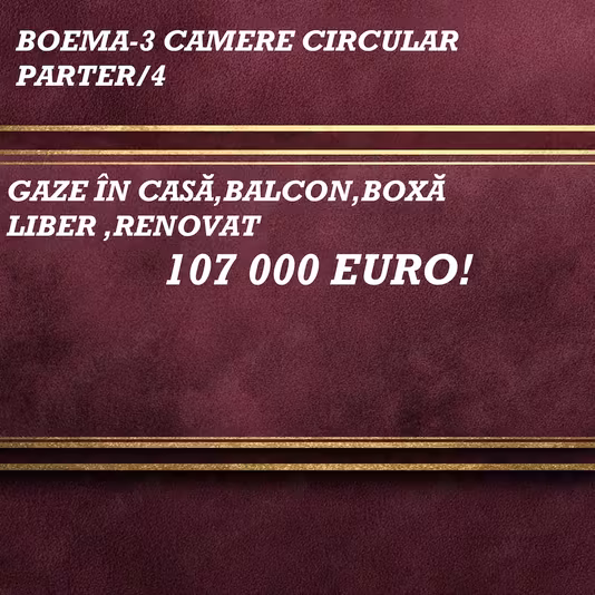 Apartament Boema