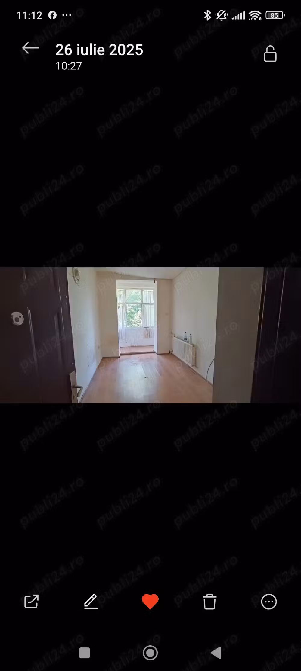 Închiriez garsonieră confort III suprafață de 20 m.p