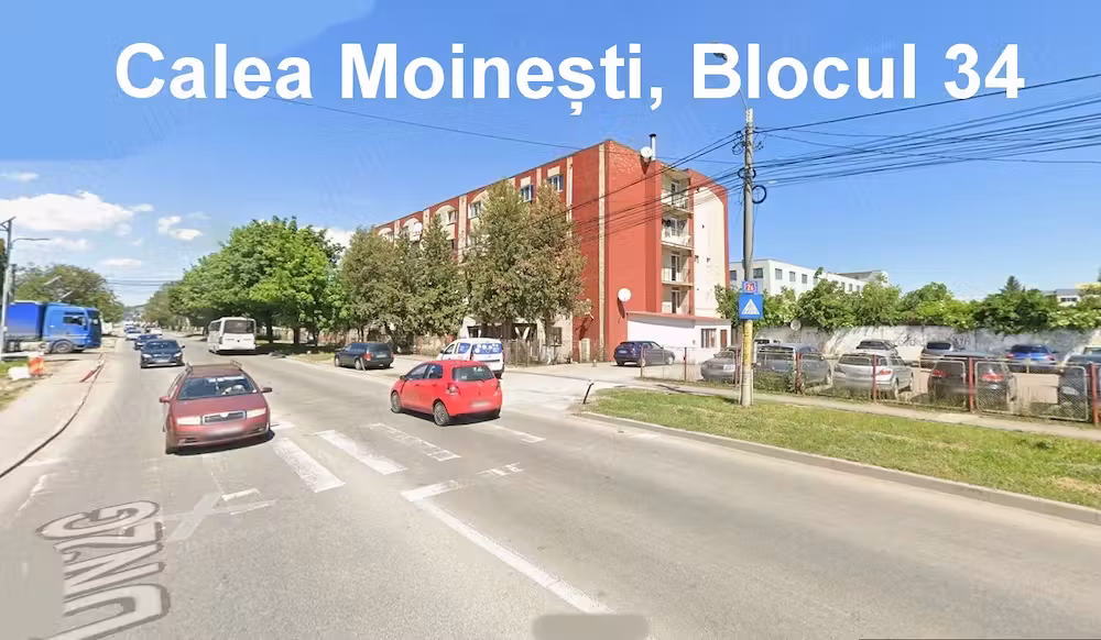 Vând Garsonieră, Calea Moinești Bl. 34, et 4.