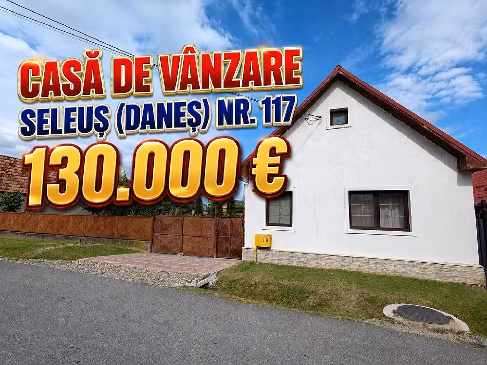 Casă de vânzare, Seleuș (comuna Daneș), jud. Mureș