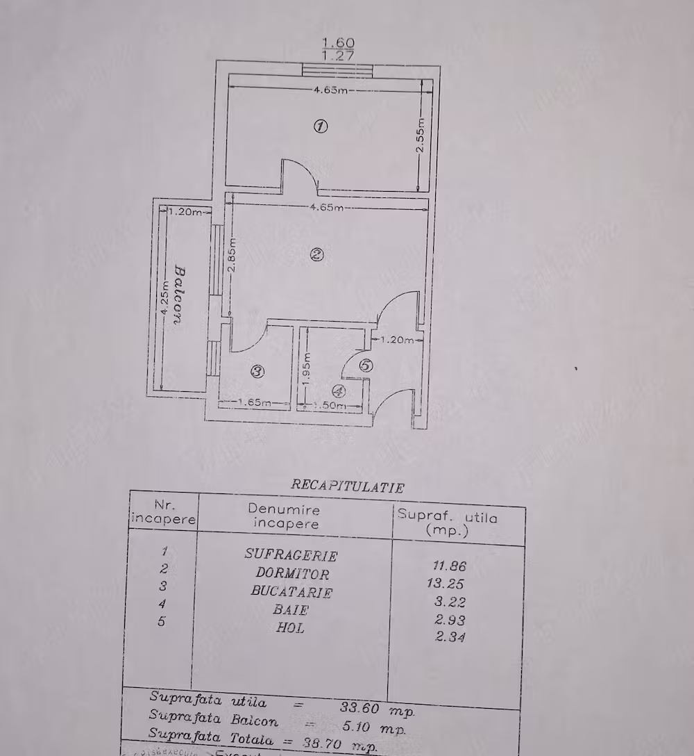 Vând apartament 2 camere!