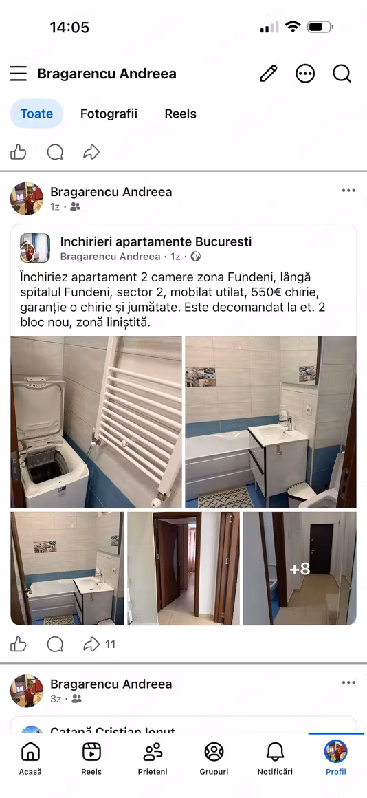Apartament Fundeni