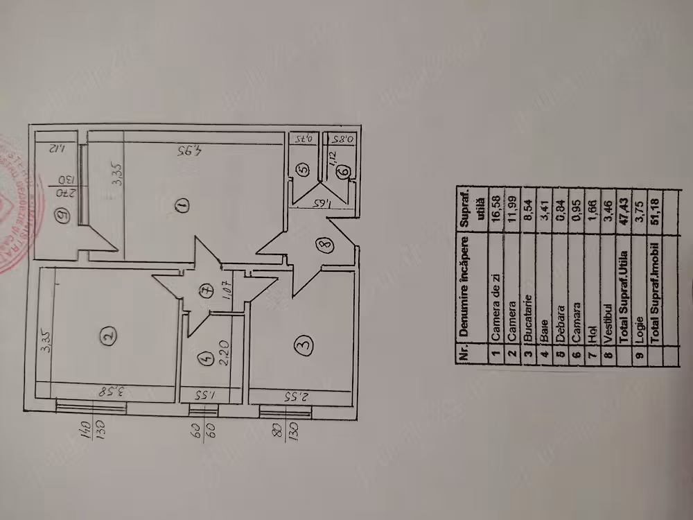 Apartament 2 camere Dr.Taberei