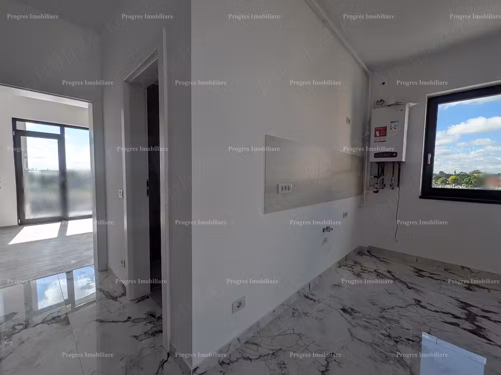 Ap.3 camere - 2 balcoane - bloc nou - finalizat - etaj 2 - parcare inclusa - 128.000 Euro