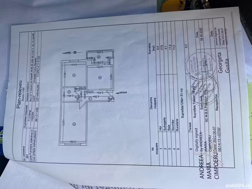 De vânzare apartament