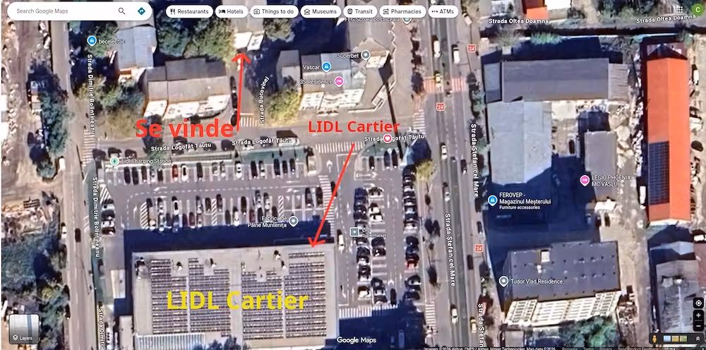 Apartament + Spatiu Comercial - Vanzare 80 mp util LANGA LiDL Cartier Vaslui