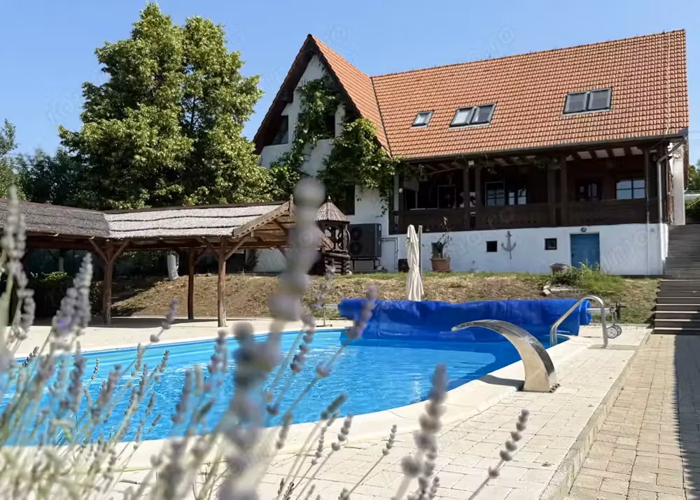 Casa cu piscina Pensiune Restaurant - Pe malul lacului din Paleu - IMOBIHOR