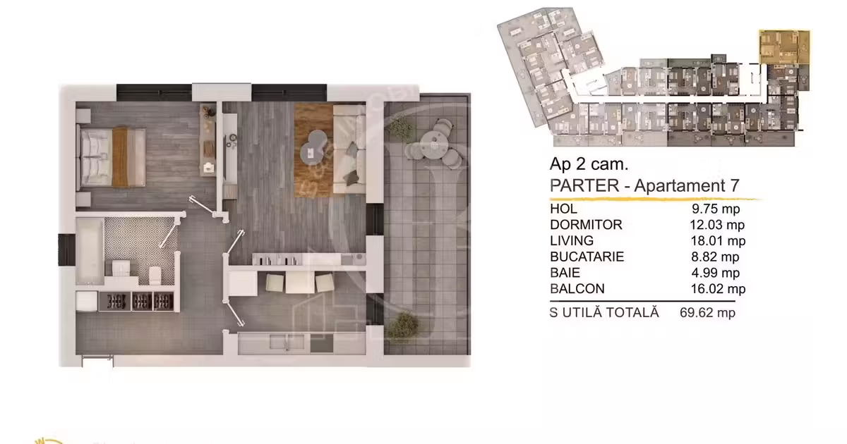 Apartament de vânzare cu 2 camere în zona Theodor Pallady, Sector 3