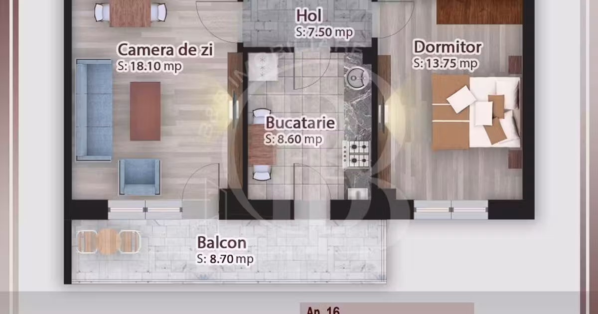 Apartament de vânzare cu 2 camere, mobilat în zona Theodor Pallady, Sector 3