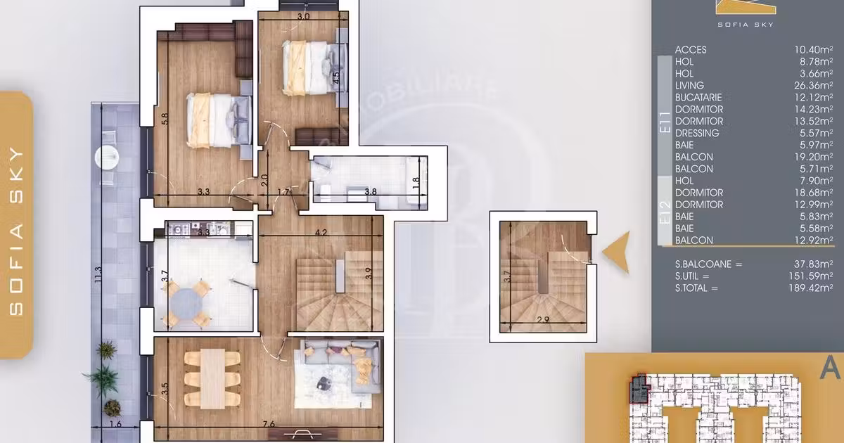 Apartament de vânzare cu 5 camere în zona Theodor Pallady, Sector 3