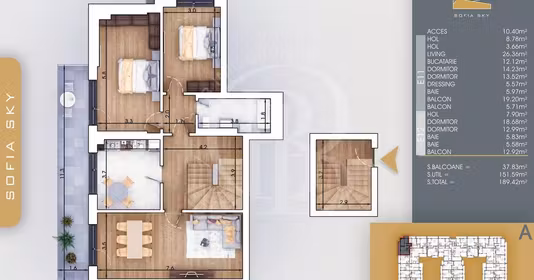 Apartament Titan