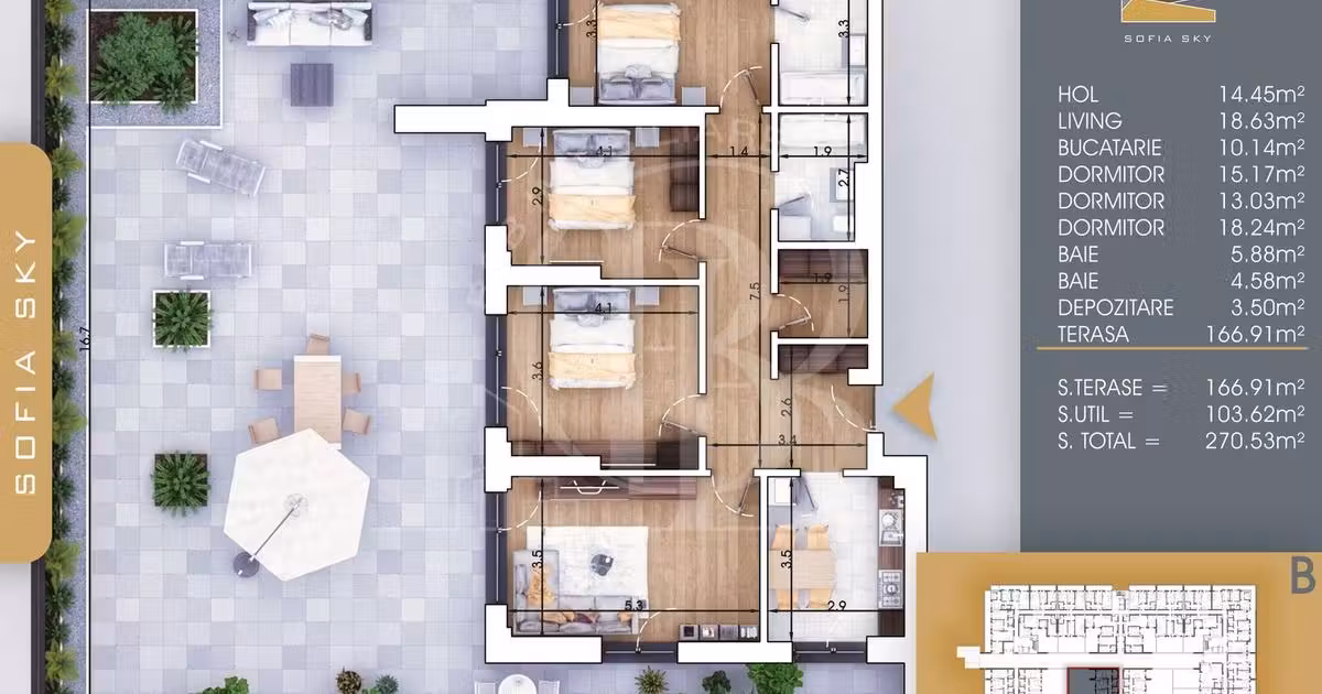 Apartament de vânzare cu 4 camere în zona Theodor Pallady, Sector 3