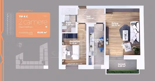 Apartament Titan