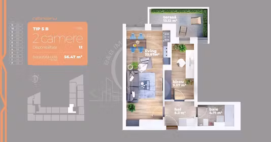 Apartament Titan