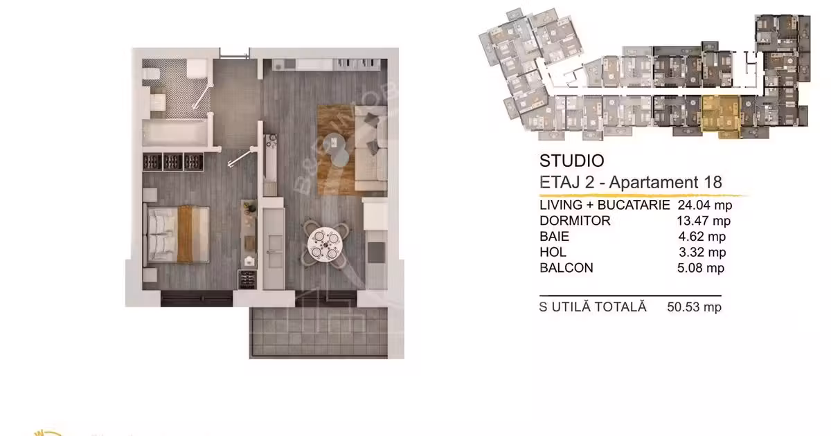 Apartament de vânzare cu 2 camere în zona Theodor Pallady, Sector 3