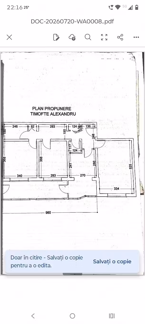 Apartament 3 camere parter cu balcon IREG pregatit de renovare 130000 euro