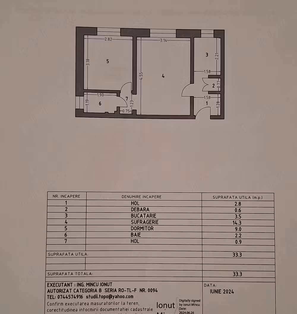Vând apartament