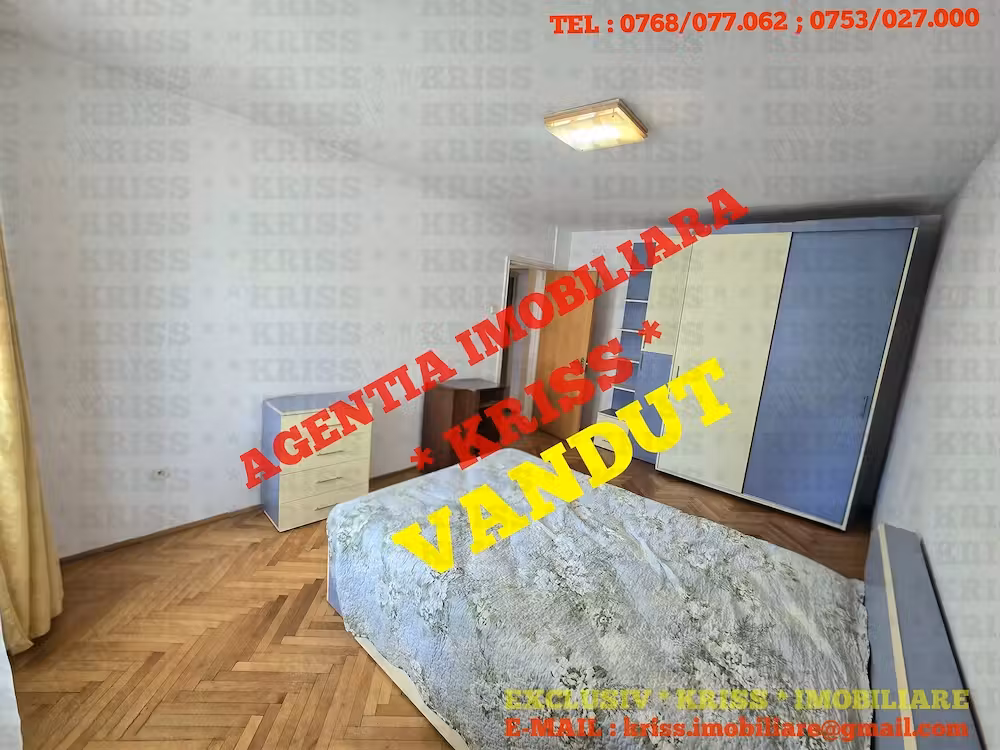 Apartament 3 Camere GĂVANA 3 Piață Confort 1 Decomandat Etaj 2 Mobilat Liber Centrală Proprie 71 Mp.