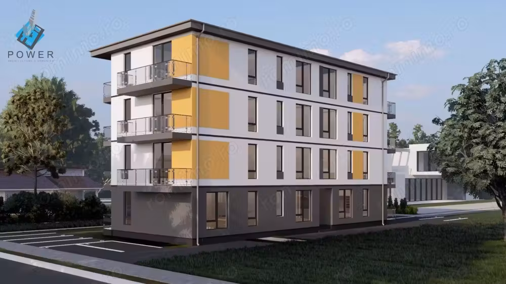 Apartament 2 camere - BLOC NOU - 53 mp + balcon 8 mp - 1 loc parcare inclus - 98.000 euro