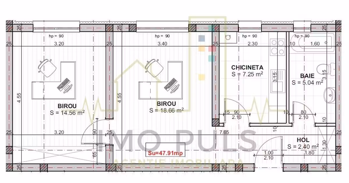 Apartament de vânzare cu 2 camere în zona Braytim, Timișoara