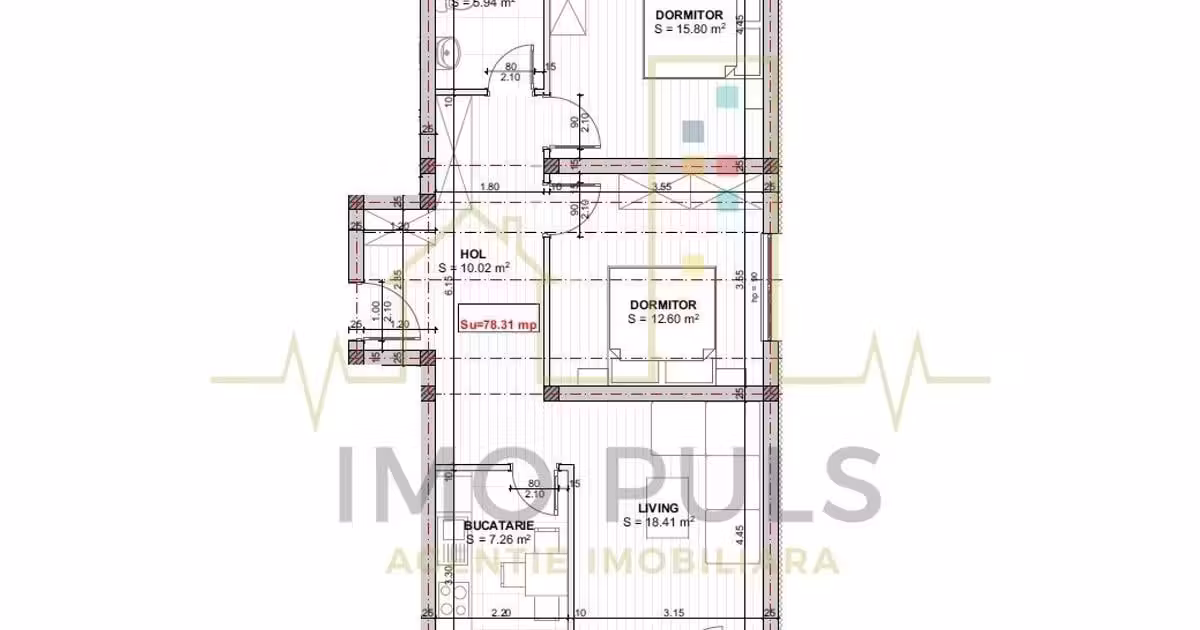 Apartament de vânzare cu 3 camere în zona Braytim, Timișoara