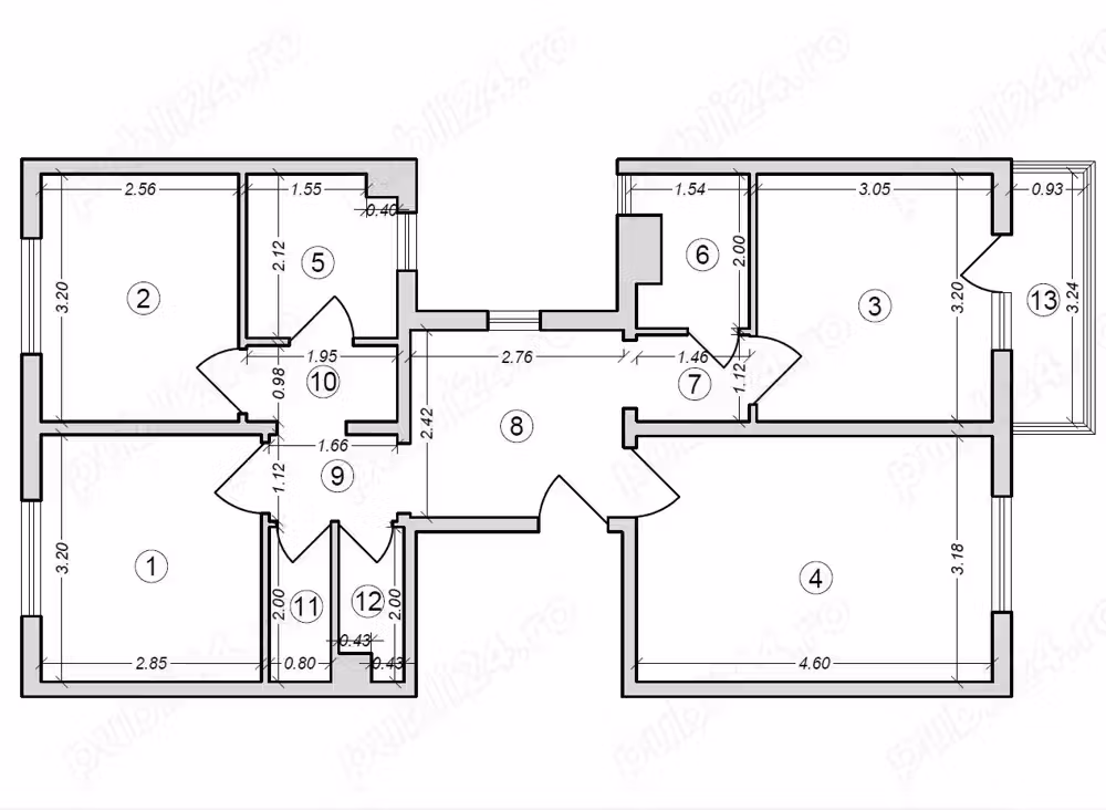 Proprietar vand 4 camere dec, Lacul Tei, facultatea de constructii