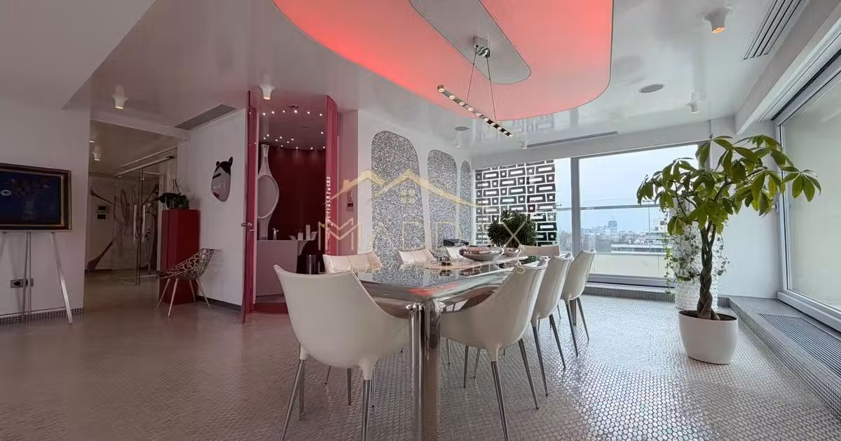 Penthouse de vânzare cu 4 camere, mobilat în zona Floreasca, Sector 1