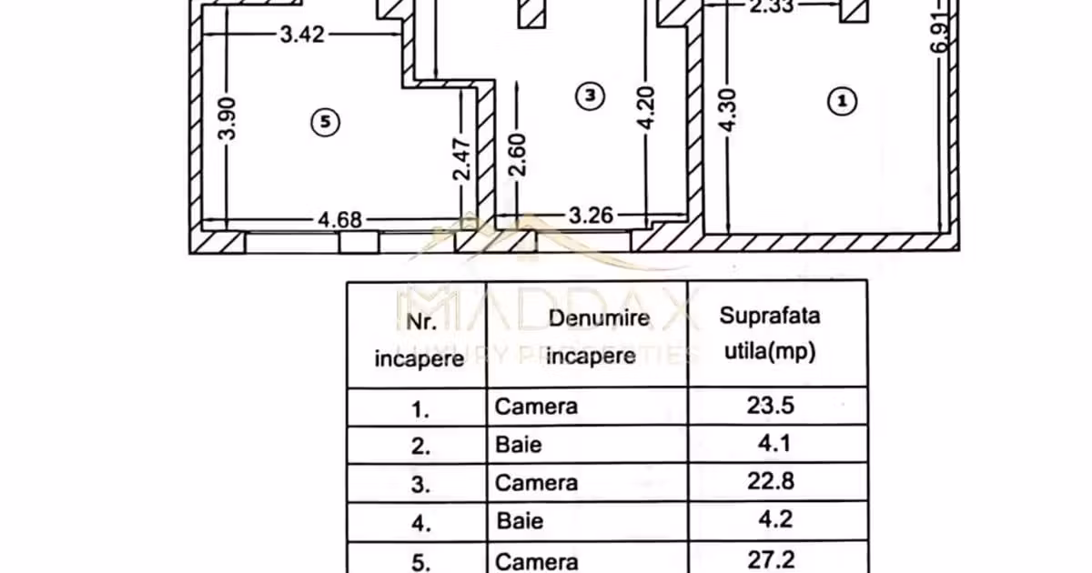 Apartament de vânzare cu 4 camere, mobilat în zona Kiseleff, Sector 1