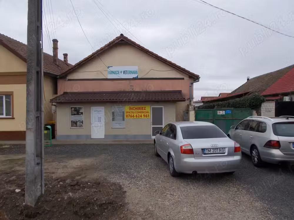 Casa cu spatiu comercial, Giarmata, 128mp util, teren 1670mp, mobilata si utilata, com=0%