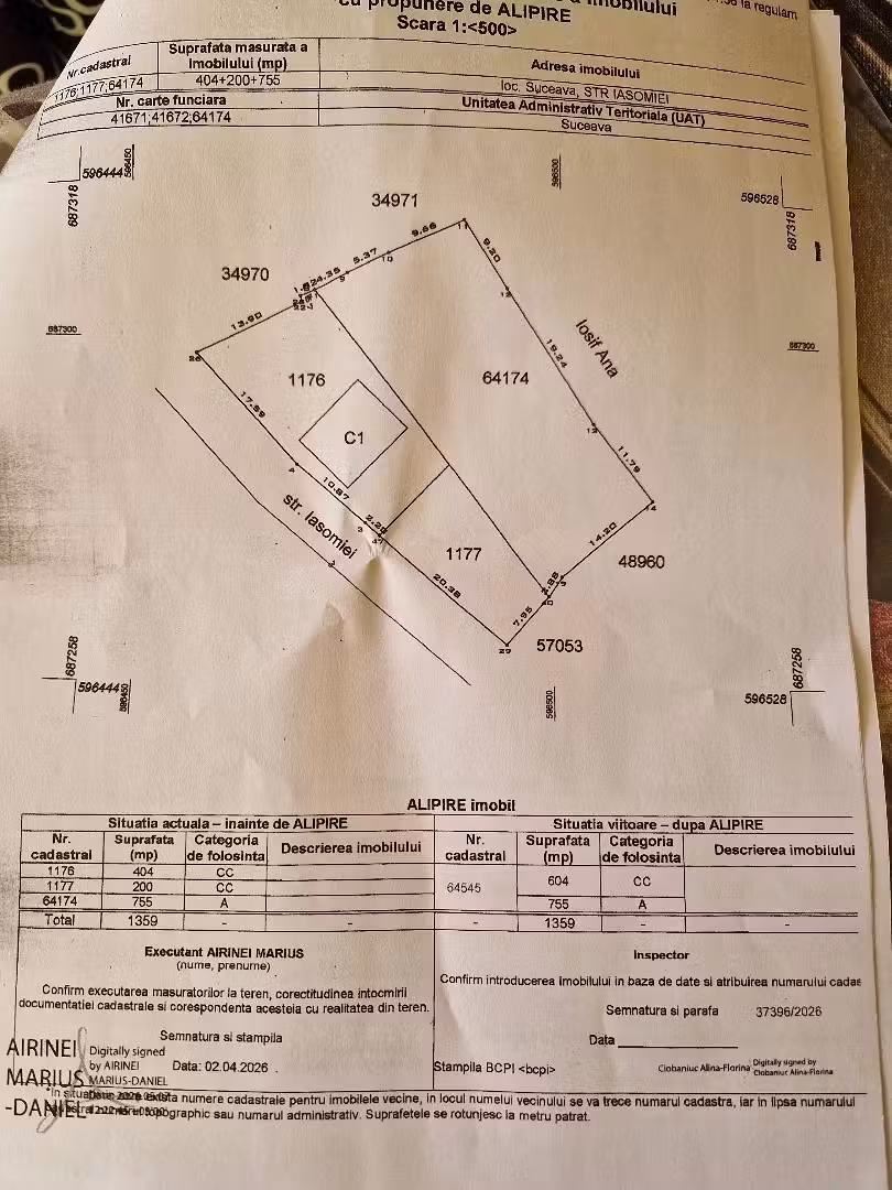 Vand casa cu anexe si 14 ari teren in Burdujeni, la 10 minute de primarie