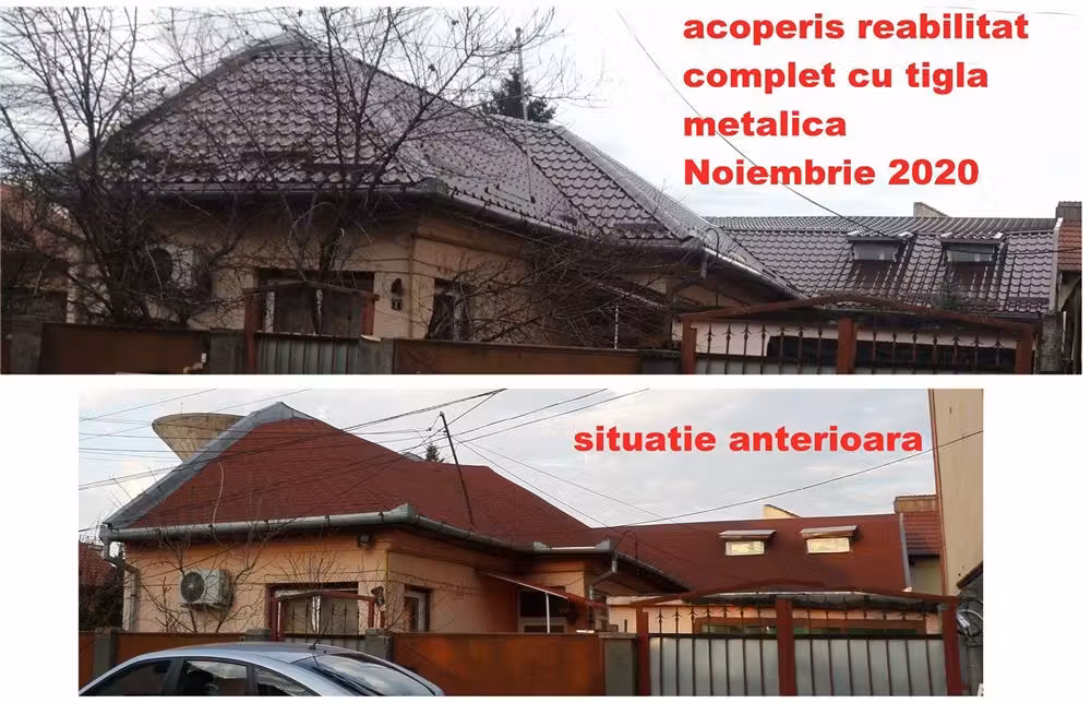 SCHIMB sau VAND locuinta sediu P+M 300 mp (formata din 3 apartamente), autogara Beta