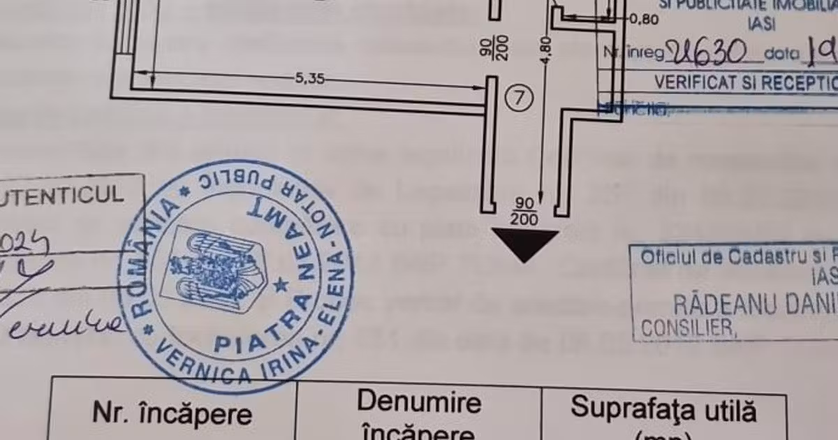 Apartament de vânzare cu 2 camere, mobilat în zona Piața Unirii, Iași