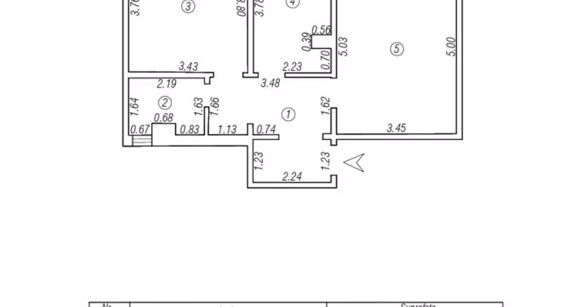 Apartament de vânzare cu 2 camere în zona Tomis Nord, Constanța