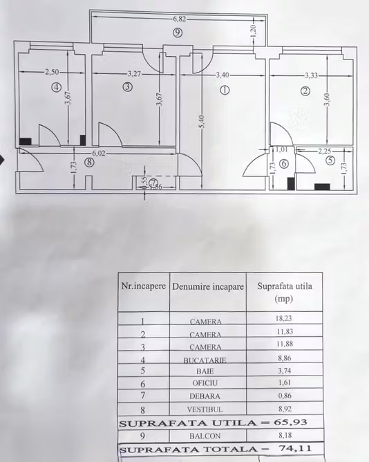 Apartament Lacul Tei